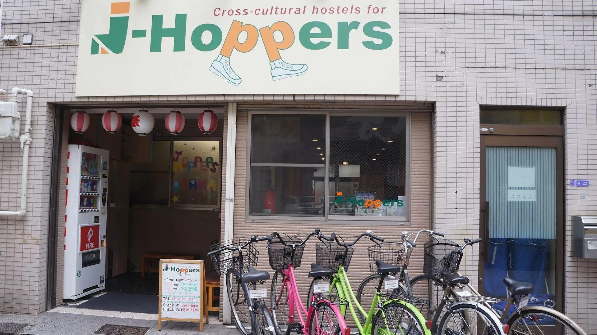 Hostal J-Hoppers Osaka Guesthouse Japón